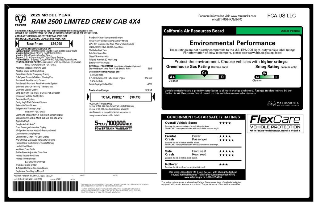 ram ram 2500 pickup 2025 3C63R5SL2SG590599 image ram ram 2500 pickup 2025 3C63R5SL2SG590599 image